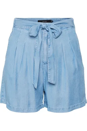 VERO MODA Kalhoty se sklady v pase 
