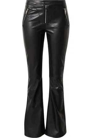 Katy Perry exclusive for ABOUT YOU Flared Pants 'Romina' in Black