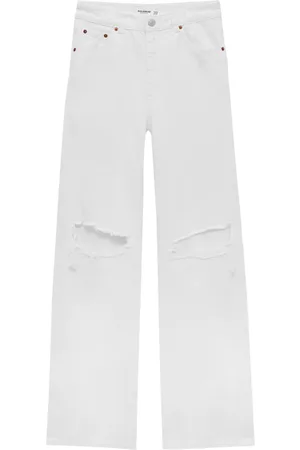 Pull&Bear Ženy Široké nohavice - Džíny
