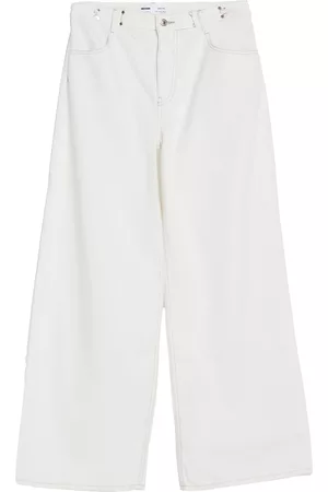 Bershka Ženy Široké nohavice - Džíny