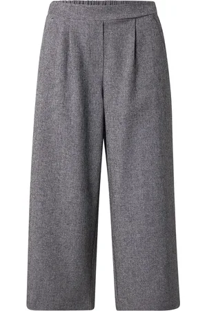VERO MODA Kalhoty se sklady v pase 