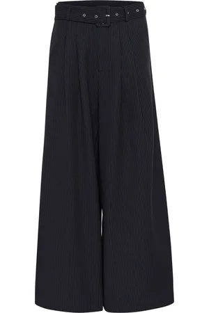 My Essential Wardrobe Kalhoty se sklady v pase 