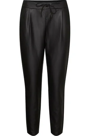 VERO MODA Kalhoty se sklady v pase 