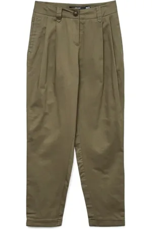 VERO MODA Kalhoty se sklady v pase