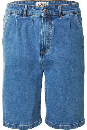 Denim Project Džíny se sklady v pase