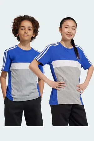 adidas Tričko Tiberio 3-Stripes Colorblock Cotton Kids