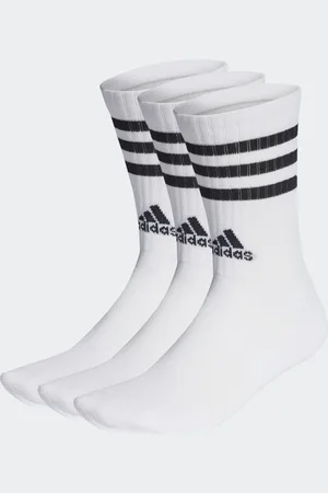 adidas Ponožky 3-Stripes Cushioned Crew – 3 páry