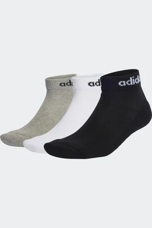 adidas Ponožky Linear Ankle Cushioned – 3 páry