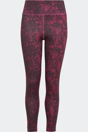 adidas Legíny AEROREADY Animal-Print Optime 7/8 High-Rise Pocket