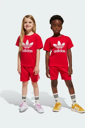 adidas Souprava Adicolor Shorts Tee Kids