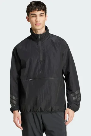 adidas Mikina Future Icons 3-Stripes Woven Half-Zip
