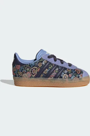 adidas Boty Gazelle x Liberty London Comfort Closure Elastic Lace Kids