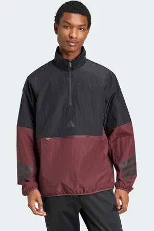 adidas Mikina Future Icons 3-Stripes Woven Half-Zip