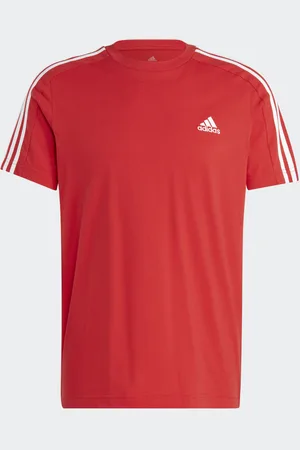 adidas Tričko Essentials Single Jersey 3-Stripes
