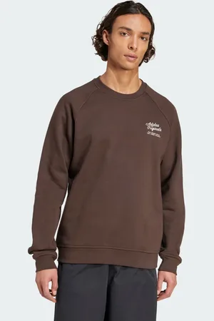 adidas Mikina Diner Text Graphic Fleece Crewneck