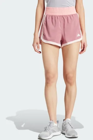 adidas Pacer Woven Training Colorblock High-Rise Shorts