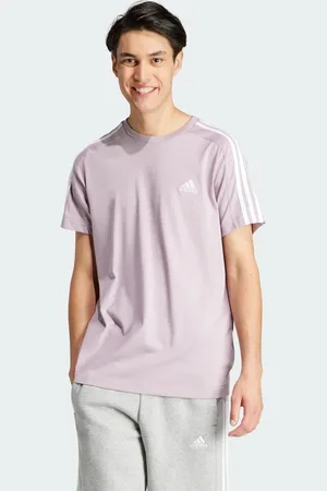 adidas Tričko Essentials Single Jersey 3-Stripes
