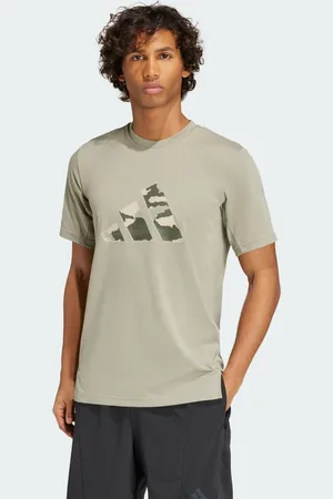 adidas Train Essentials Camo Graphic Logo T-Shirt