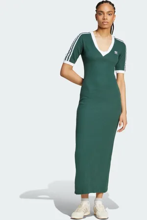 adidas Šaty Adicolor 3-Stripes Knit V-Neck