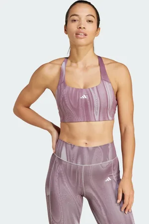 adidas Podprsenka Powerimpact Training Medium-Support 3-Stripes