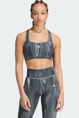 adidas Podprsenka Powerimpact Training Medium-Support 3-Stripes