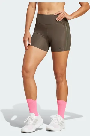 adidas Legíny Optime 4-Inch Raw-Cut-Hem