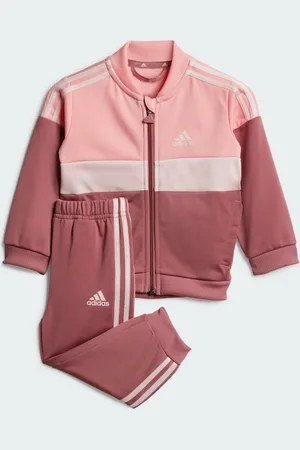 adidas Sportovní souprava Tiberio 3-Stripes Colorblock Shiny Kids