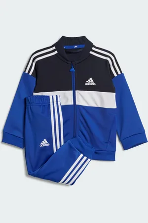 adidas Sportovní souprava Tiberio 3-Stripes Colorblock Shiny Kids