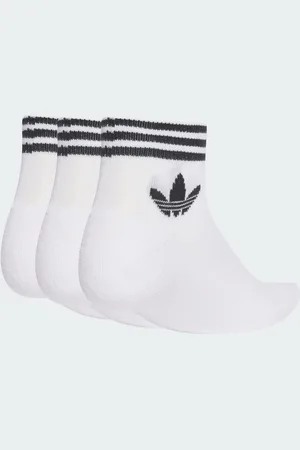 adidas Ponožky Trefoil Ankle – 3 páry