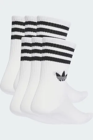 adidas Ponožky 3-Stripes Crew – 6 párů