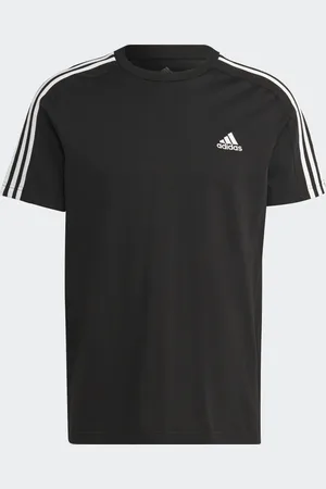 adidas Tričko Essentials Single Jersey 3-Stripes