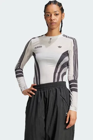 adidas Atlanta Sublimation Print Long Sleeve Long-Sleeve Top