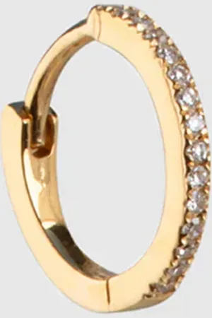 ANINE BING Small Diamond Hoop