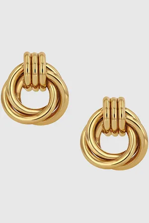 ANINE BING Triple Knot Earrings