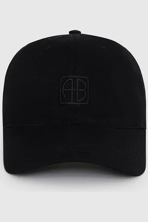 ANINE BING Jeremy Baseball Cap Framed Monogram