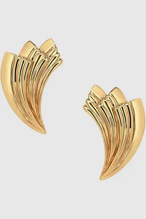 ANINE BING Fan Earrings