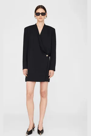 ANINE BING Venice Long Sleeve Mini Dress