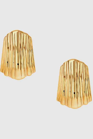 ANINE BING Ribbed Earrings