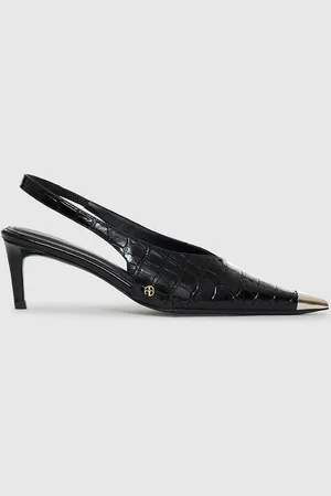 ANINE BING Nina Heels With Metal Toe Cap