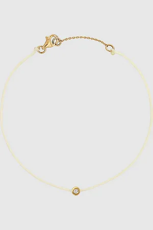 ANINE BING Sliding Diamond String Bracelet