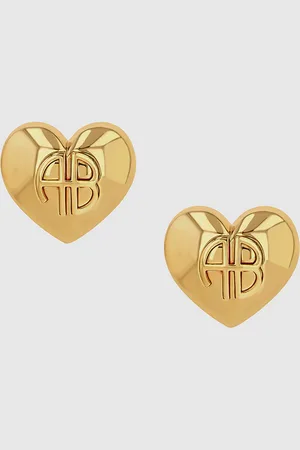 ANINE BING Chunky Heart Earrings