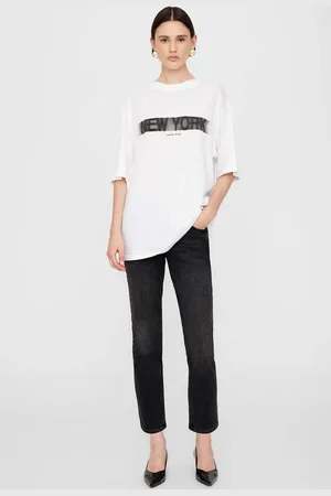 ANINE BING Cason Tee Blur
