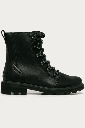 sorel Kožené kotníkové boty Lennox Lace