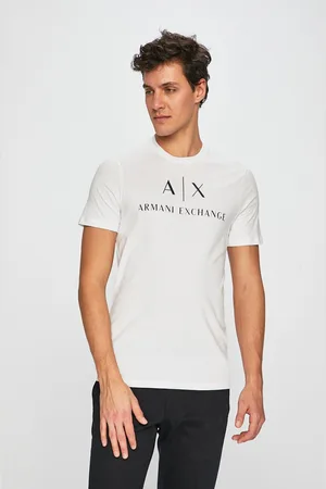 Armani Exchange Tričko barva, s potiskem, 8NZTCJ Z8H4Z NOS