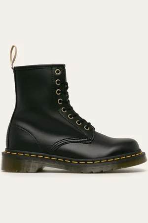 Dr. Martens Farmářky Vegan 1460 dámské, barva, na plochém podpatku