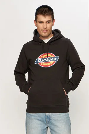 Dickies Mikina pánská, barva, s potiskem, DK0A4XCBBLK-BLACK