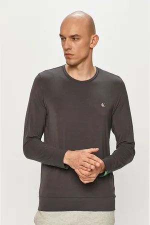 Calvin Klein Tričko s dlouhým rukávem barva, hladké