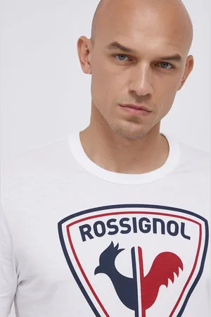 Rossignol Bavlněné tričko barva, s potiskem, RLKMY04