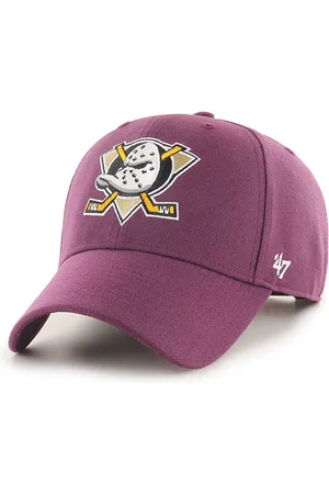 47 Brand Čepice 47brand NHL Anaheim Ducks barva, s aplikací