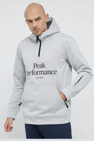 Peak Performance Mikina pánská, barva, s potiskem